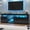 Black, variant on ANPOO 70.8'' LED TV Stand for TVs up to 85'', High Glossy Entertainment Center with Storage Cabinet, Modern TV Console Media Cabinet for Living Room, Bedroom