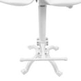 thumbnail image 5 of Contemporary Home Living Tractor Seat Adjustable Barstool with Backrest - 36.5" - White, 5 of 9