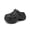 black, variant on Women’s Platform Clog Sandals, Rhinestone Slip-On Garden Shoes, Chunky Casual Slides