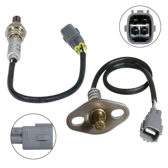 Maxfavor 2Pcs O2 Oxygen Sensor for Toyota Tundra, Sequoia 2000-2004 4.7L 4WD Upstream & Downstream