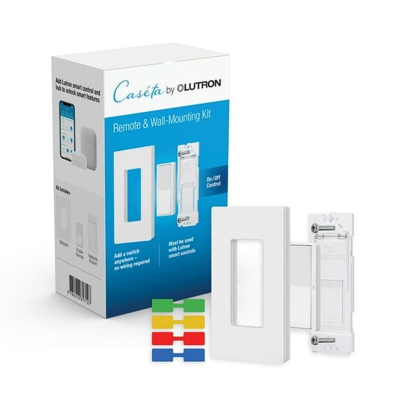 Kit de montaje en pared Lutron Pico Paddle Remote para Caseta