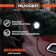 thumbnail image 6 of SYLVANIA - Rugged 3.5 Inch Round LED Light Pod - Lifetime Limited Warranty - Flood light 2550 Raw Lumens - Waterproof IP69K-Rated - Off Road Driving Work Light - for Truck, Car, Boat, ATV, 4x4 (1 PC), 6 of 8