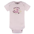 thumbnail image 2 of Gerber Essentials Pañalero Pack 3 Piezas Venadito Algodón Stretch Ropa Bebé Rosa, 2 of 5
