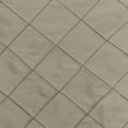 thumbnail image 2 of Ultimate Textile Embroidered Pintuck Taffeta 60 x 102-Inch Oval Tablecloth, 2 of 2