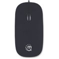 thumbnail image 3 of Manhattan USB Optical Mouse with Scroll Wheel, 1000dpi, Black, 3 of 7