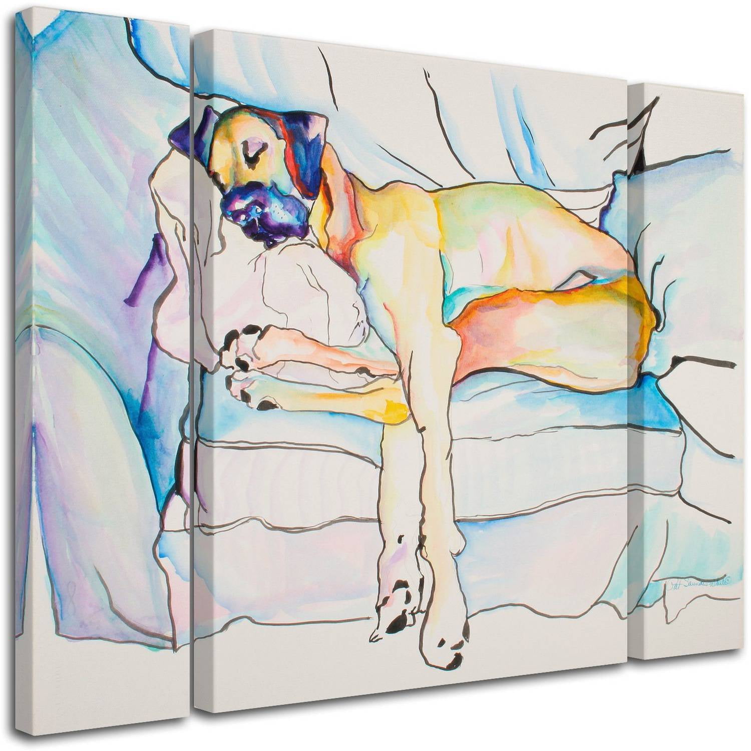 Pat Saunders "Sleeping Beauty" Multi Panel Art Set