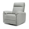 thumbnail image 2 of DaVinci Suzy Swivel Glider Recliner Chair, Frost Grey, 2 of 8