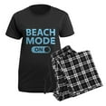 thumbnail image 5 of CafePress - Beach Mode On Women's Dark Pajamas - Women's Short Sleeve Print T-Shirt and Pants Dark Cotton Pajama Set, 5 of 7