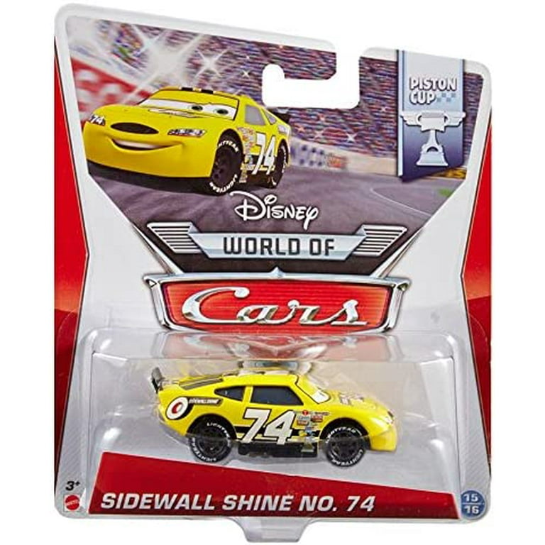 Disney Cars The World of Cars Sidewall Shine No. 74 Diecast Car