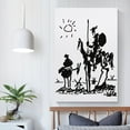 thumbnail image 5 of Don Quixote Pablo Picasso Poster Poster Decorative Painting Canvas Wall Art Living Room Posters Bedroom Painting 12x18inch(30x45cm), 5 of 6