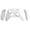 White, variant on Game Controller Patterned Front Housing Shells Case Middle Frame Back Cover Repair Part for Game