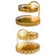 thumbnail image 1 of Bandeja Decorativa de 2 Capas Sunnimix de hierro para El Hogar almacenamiento, 1 of 7