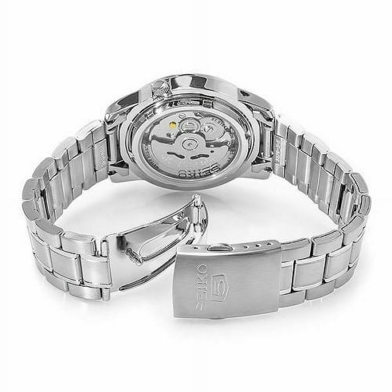 Seiko Men s SNKE51K1S Stainless Steel Analog with Blue Dial Watch