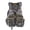 Green, variant on Multi-Pocket Breathable Mesh Back Adult Fishing Life Vest Adjustable EPE Foam Buoyancy Flotation Jacket for Kayaking Boating Swimming Rafting Water Sports(Orange-55x46cm)