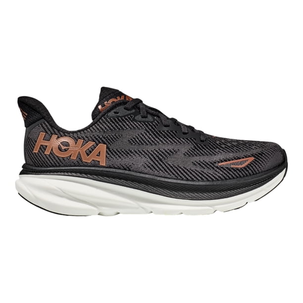 Tenis HOKA Clifton 9 Color Negro Para Mujer Modelo 1127896BCPPR
