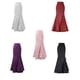 thumbnail image 5 of Qarigey Elegante Larga Para Bodas O Lugares De Entretenimiento La Mujer De La Morada Larga Negra Larga Blanca Rosa s 1 Type3 NO3, 5 of 6