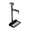 thumbnail image 1 of lionlar Computer Host Under Desk Mount Bracket Accessory Adjustable Height and Width Black, 1 of 9