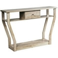 thumbnail image 1 of Costway Modern Sofa Accent Table W/Drawer Entryway Hallway Hall Gray, 1 of 10