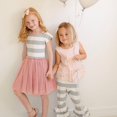 thumbnail image 3 of Robe Tutu Princesse pour Filles Fête Formelle Jupe Rayée pour 2-11 Ans, 3 of 5