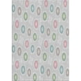 thumbnail image 1 of Ahgly Company Indoor Rectangle Patterned Platinum Gray Novelty Area Rugs, 5' x 7', 1 of 6