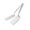 #A15-White, variant on 10" Stainless Steel Grill Clamp Spatula, 2026 New Double-Sided Spatula Tongs with Serrated Edge, Anti-Scald Handle for Kitchen Stoves, Grill Grates, Griddle Tops & Campfire Rings,Gold