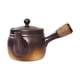 thumbnail image 3 of Tetera de cerámica, estufas para hacer té, tetera hervida, tetera de , mango lateral individual para pícnic al aire libre, senderismo, 3 of 9
