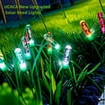 thumbnail image 4 of UCACA Solar Reed Lights - New Upgraded Solar Swaying Lights, Swaying in the Wind, Solar Outdoor Lights, Patio Patio Path Decorations, Highly Flexible Cord and Bubbling LED Bulbs, Colored (1 Pack), 4 of 4