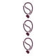 thumbnail image 1 of Cordón para teléfono móvil Matsuzay correa cruzada ajustable color Vino rojo, 1 of 6
