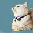 thumbnail image 4 of Anti-Scratch Silicone Case for AirTag Reflective Pet Collar GPS Tracker Cover with Bell, with Front, 4 of 5
