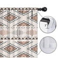 thumbnail image 4 of Blackout Kids Curtains,Boho Bohemia Geometric Line Art Childrens Insulated Curtains Set Of 2,Bedroom Essentials,Toddler Room Decor 42"x63"(106x160cm), 4 of 4