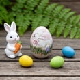 thumbnail image 6 of CoreLiving Easter Tree Decorations, Handcrafted Blown Resin Easter Egg Ornaments with Stained Resin Finish, Hanging Spring Tree Ornaments for Small Tree, Indoor Easter Decor for Home, 6 of 7
