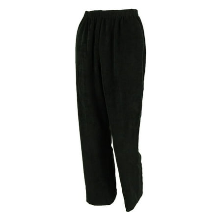 elastic corduroy waist pants walmart