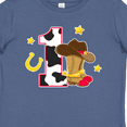 thumbnail image 4 of Inktastic Cowboy Birthday One Year Old with Cowboy Boots Boys Baby T-Shirt, 4 of 5