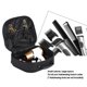thumbnail image 5 of Bolsa profesional para herramientas de peluquería, diseño compacto y espacioso en color negro, ideal para transportar todos los accesorios de estilismo. Fabricada en algodón y EVA, ligera y fácil de, 5 of 7
