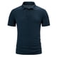 thumbnail image 1 of pstuiky camisetas camisas para hombre, Camiseta informal de manga corta con cuello de solapa y botones lisos para hombre camisas casuales para hombre l, 1 of 8