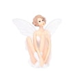 thumbnail image 2 of Dserhfy Flower Fairy Figurine Wedding Birthday Cake Topper Dollhouse Ornament Desk Decor, 2 of 8