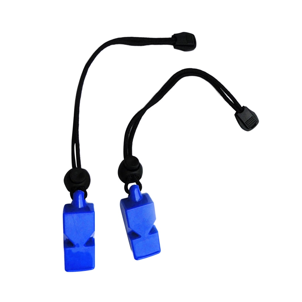 Lot De 3 Sifflets De Secours En Métal – Double Tube, 120 DB, Porte-clés Inclus, Pour Camping, Randonnée, Survie, Arbitrage