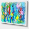thumbnail image 2 of Hand drawn Multi color Floral Pattern - Large Abstract Canvas Wall Art, 2 of 3