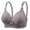 Gray, variant on Admvng Womens Bra Mom Breastfeeding No Steel Ring No Sponge Thin Plus Size Breastfeeding for All Stages of Pregnancy, Size 6XL