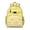Yellow-25, variant on Adorable Alpaca Students Backpack Cartoon Llama Design with Kawaii Face and Funny Pattern for Preschoolers