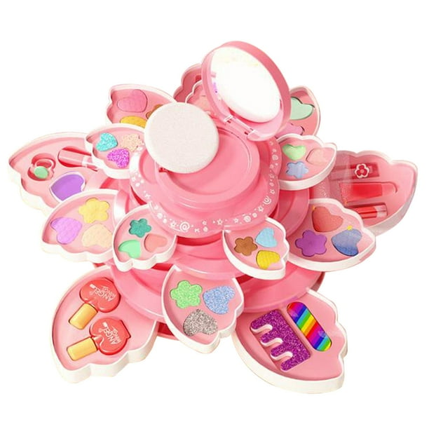 Kit de Maquillaje para Niñas, Juego de Fantasía Y Diversión 4 capas