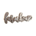 thumbnail image 1 of Parisloft Rustic Farmhouse Script Cutout Table Top Freestanding Sign, 3D Farmhouse Word Art Accent Decor 15.75x1x5.25 Inches, 1 of 6