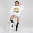 thumbnail image 3 of Women's Gameday Couture White North Carolina A&T Aggies Oversized Premium Fleece Sweatshirt, 3 of 5