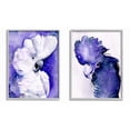 thumbnail image 2 of Stupell Industries Space Birds Purple Watercolor Animal Paintings Framed Wall Art by Jennifer Paxton Parker, 2 Piece, 16" x 20", Gray Framed, 2 of 5