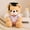 💕D_Hot#1098, variant on Graduation Bear Plush | Doctoral Nurse Teddy | White Coat, Twisted Flower Detail, Soft Fabric, Adorable Face, Multicolor, 23cm | Gift for Professionals
