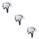 thumbnail image 4 of Qarigey Casco de seguridad Escalada Espeleología Kayak Rappel Rescate Blanco Type1, 4 of 6