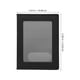 thumbnail image 2 of Funda para pasaporte de viaje con ventana transparente, organizador de pasaportes, funda para certificado, billetera, 2 of 6