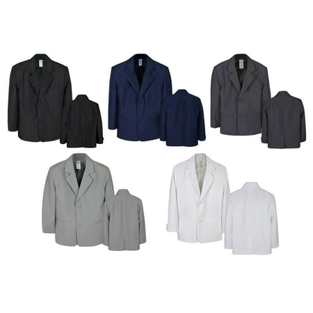 

Baby Toddler Boy Teen Adult Formal Notch Lapel Suit Tuxedo Jacket Only