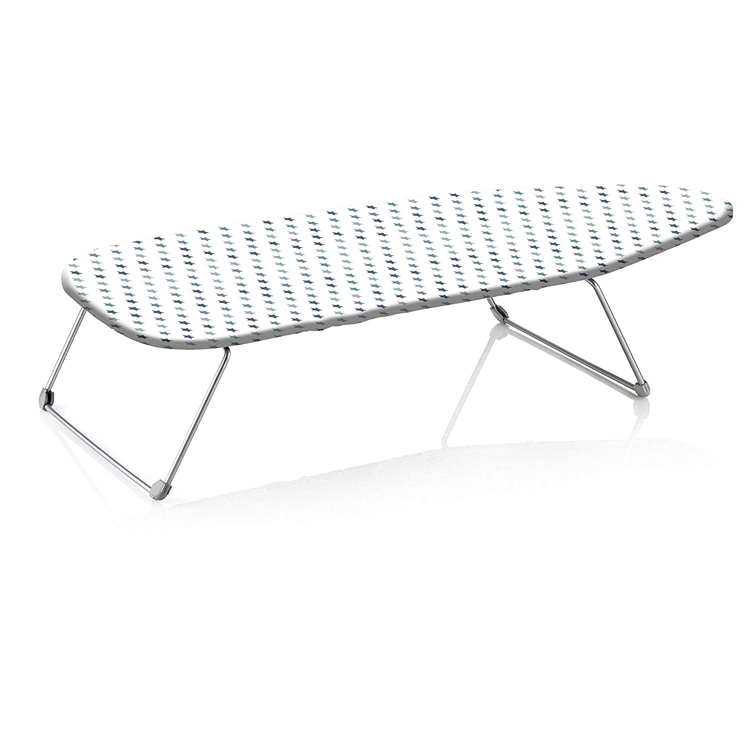 perilla Mini Portable Table Top Ironing Board with Folding Legs 12 by 30" 