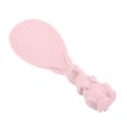 thumbnail image 4 of Hukapapa Paja de Trigo Antiadherente Soporte de Cuchara de Paleta de Arroz de Grado Alimenticio Forma de Conejo (Rosa), 4 of 8